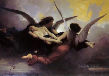  angel Art - Soul Carried to Heaven Realism angel William Adolphe Bouguereau